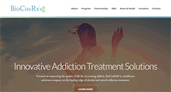 Desktop Screenshot of biocorrx.com